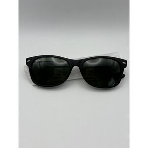Ray-Ban New Wayfarer RB2132 622 55mm Matte Black G-15 Green Lens Sunglasses